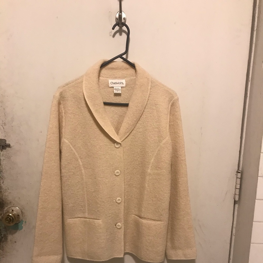Chadwick’s Cream Wool Jacket